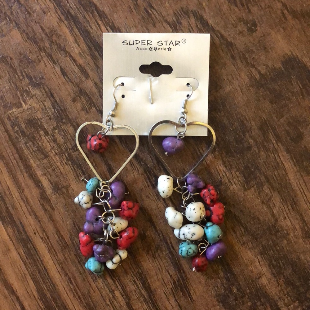 Multicolor earrings
